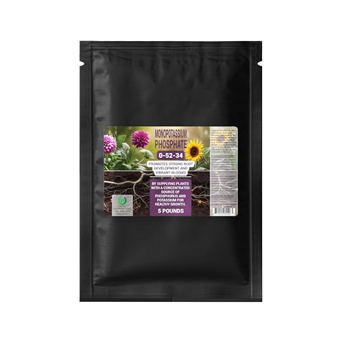 Pure Monopotassium Phosphate (MKP) Fertilizer 05234 WaterSoluble 5 lbs
