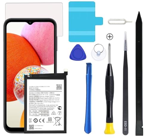 Dymicbit Galaxy A14 Battery,Upgraded New Battery Replacement for Samsung Galaxy SM-A146U SM-A146U1 SM-A146W SM-S146VL SM-A146M with Professional Replacement Tool Kits