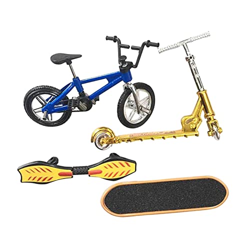 Colaxi Mini Finger Bikes and Scooters Bundle for Delight, A