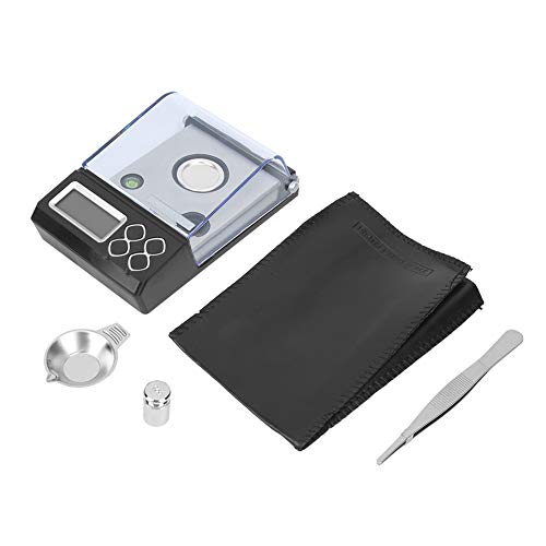 Wifehelper - Balance de Poche - Mini Balance de Poche Numérique Haute Précision Balance Électronique pour Balance de Laboratoire à Diamants(30/0.001G)