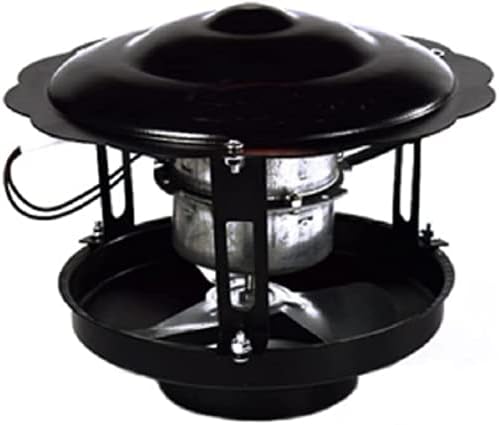 RKNHXAJ Household Exhaust Smoke Machine Chimney Fan Extractor Blower Dust Chimney Induced Draft Fan Home Cottage Cottage Stove Fireplace Exhaust Smoke Fan 50W/60W/100W,Caliber 90mm