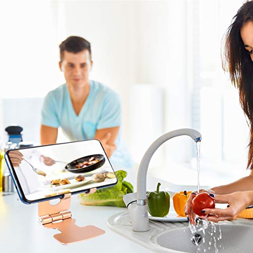 ULTECHNOVO Suporte para Telefone Celular Mesa Dobrável Ajustável Mesa Telefone Tablet Suporte Em Lig