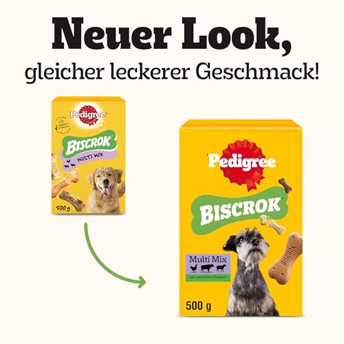 Pedigree Biscrok Multi Mix Hundesnacks 6 x 500g