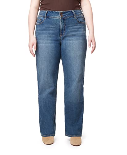 Angels Forever Young Jeans for Women Curvy Bootcut Jeans Mid