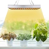 LED Grow Lights, 3500K Sunlike Full Spectrum Grow Lamp with IR & UV LED Plant Lights for Indoor Plan