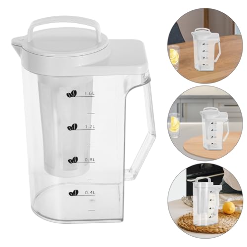Jarra para café frío con tapa hermética antifugas y gran capacidad de 1.6l 8
