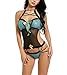 Produktbild AvidloveDamen Sexy Spitze Chemise Dessous Set Nachtkleid Chemise Bodysuit Transparent Nachthemd Negligee Nachtwäsche Reizwäsche Babydoll Unterwäsche Lingerie Spitzenkleid erotik , BlauB-blau, M