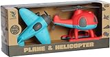 Aurora® Toys Versatile Wheatley™ Plane & Helicopter Toys - Imaginative Play - Unplugged Play - Blue 10 Inches