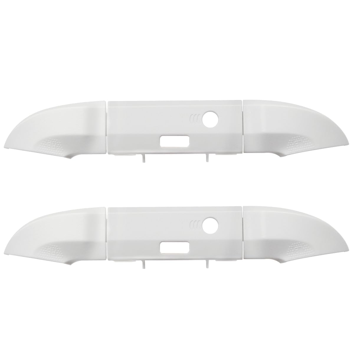 2 Pack White Replacement RB LB Button Bumpers Thumbsticks for Xbox Series X & S Controller (Model 1914) Shoulder Trigger Buttons Top Middle Bracket Joysticks with Tools