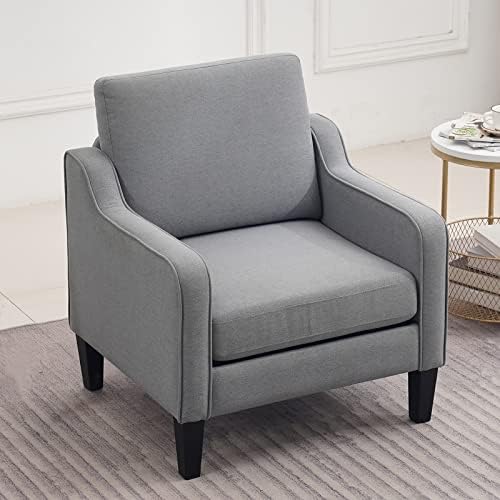 VINGLI Modern Accent Chair for Living Grey