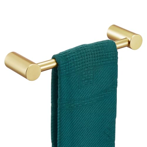Image of KOKOSIRI Hand Towel Bar for Bathroom Hardware Accessory 12-Inch Bath Towel Holder Contemporary Wall Mounting Brushed Gold Stainless Steel, B4007BG-L12