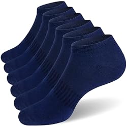 SIXDAYSOX 8/6 Pack Mens Ankle Socks Low Cut Comfort Casual Socks Size 10-13/13-15