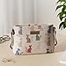 Signare Tapestry Crossbody Bag Shoulder Purse for Women In Cheeky Cat Design (XB02-CHEKY)