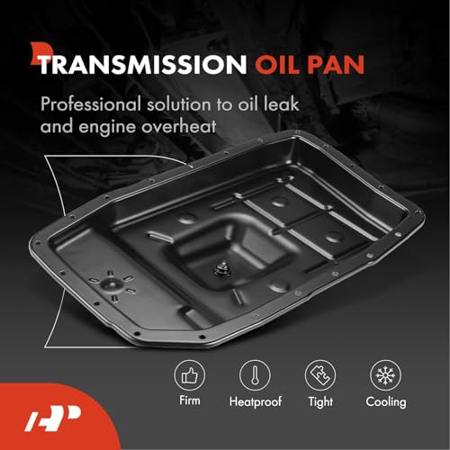 A-Premium Transmission Oil Pan with Drain Plug Compatible with Ford 6R80 6-Speed Automatic Trans & Expedition 2011-2017, F-150 2011-2018, Mustang 2011-2017 & Lincoln Navigator by A-Premium - Used condition - Image 2