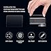 AUCHOIS DJI Osmo Action Screen Protector - DYKEISS 2.5D Curved Tempered Glass Full Coverage Foils for DJI OSMO Action 4K Camera, 9H Hardness Clear HD Anti-Bubble Screen Film (3 Set)