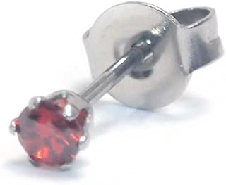 Amazon Co Jp ガーネット ピアス メンズ ジュエリー