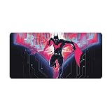 Tapis Bureau The Dark Knight Batman Jeu imprimé en 3D Bureau Tapis Souris Plus épais Gamer Bureau et Maison Taille Extra Large Base antidérapante Bords Cousus Surface Lisse 30x60cm