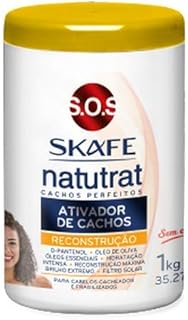Ativador De Cachos Reconstrução Natutrat Sos 1Kg, Skafe