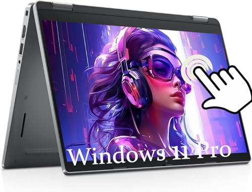 Dell Latitude 5330 2 en 1 Pantalla táctil para ordenador portátil, 13,3' FHD (1920 x 1080), Intel Core i5-1245U 3,3 GHz, SSD 512 GB, RAM DDR4 de 16 GB, teclado QWERTY de EE. UU., Windows 11 Pro
