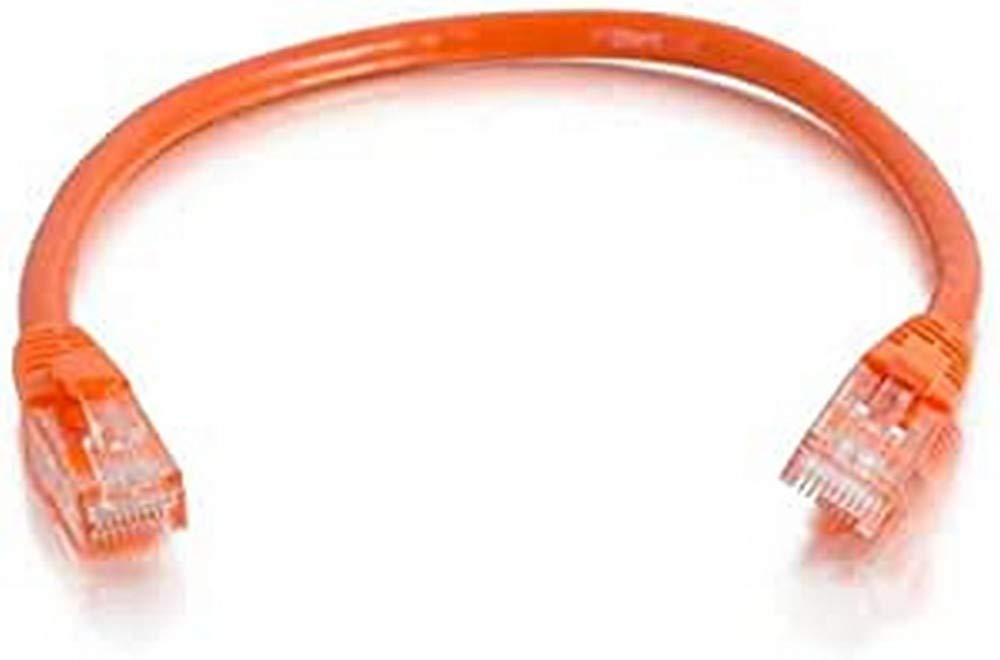 C2G 0.5m Cat6 Booted Unshielded (UTP) Network Patch Cable - Orange