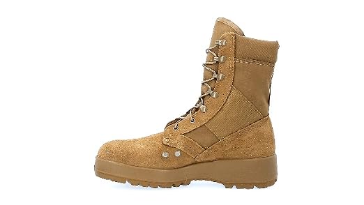 sz5W ROCKY 798 HOT WEATHER COYOTE COMBAT BOOTS DA Pam 670-1 & BERRY KD 00454 ROCKY 798 HOT WEATHER COYOTE 5W WIDE COMBAT BOOTS DA Pam 670  main image 4