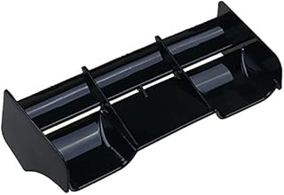 Integy RC Model C30322BLACK High Down Force 1/8 Size Type Plastic Rear Wing