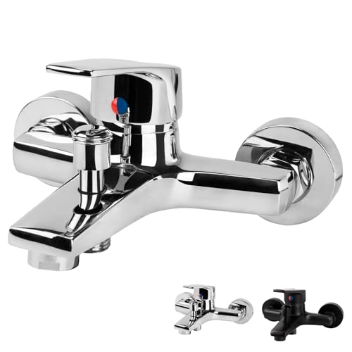 Rubinetto Monocomando Vasca Argento