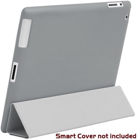 i-BLASON iPad 2 Case Smart Cover Compatible (Not Included) Ultra Slim 1.2mm (Gray)