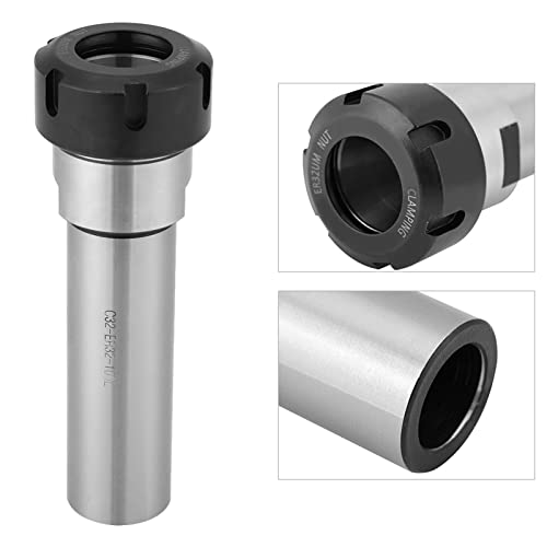 ER32 Spannzangenhalter C32 100L aus Legiertem Stahl mit Geradem Schaft, CNC-Fräsverlängerungsstange für Tieflochbearbeitung – Präzisionswerkzeughalter für ER32 Spannzangen