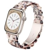 Pleixiu Compatible With Apple Watch Band 38mm 40mm 41mm 42mm 44mm 45mm 49mm Lightweight Resin For iw