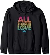 The Beatles All You Need is Love Zip Hoodie