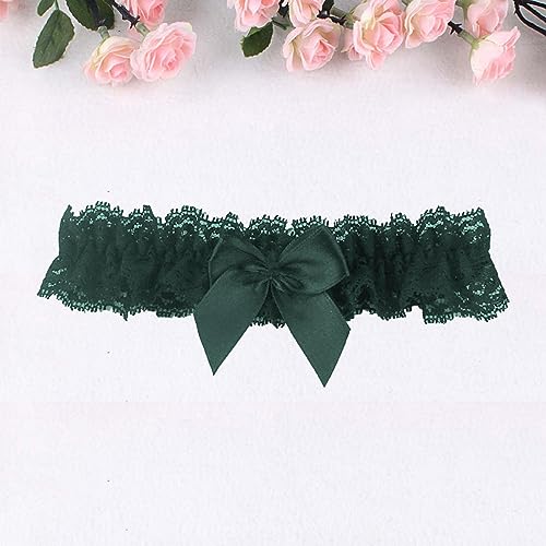 Image of Blue Garters for Bride Wedding Garter Set for Bride Bridal Garter Leg Thigh Blue