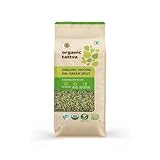 Organic Tattva Organic Moong Chilka Dal – 500g | Green Moong Dal Split | Naturally Grown, No Preservatives, Gluten-Free | Hygienically Packed Daal