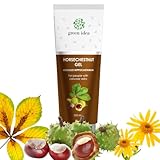 GREEN IDEA - ungüento de castaño de indias para las venas varicosas - Crema para las piernas con árnica y castaño de indias y rutina - Para arañas vasculares y hemeroides - ungüento venoso 200 ml