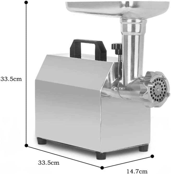 Electric Meat Grinder Household Sausage Stuffers Stainless Steel Meat Mincers Heavy Duty Machine 110V/220V/240V(240V)