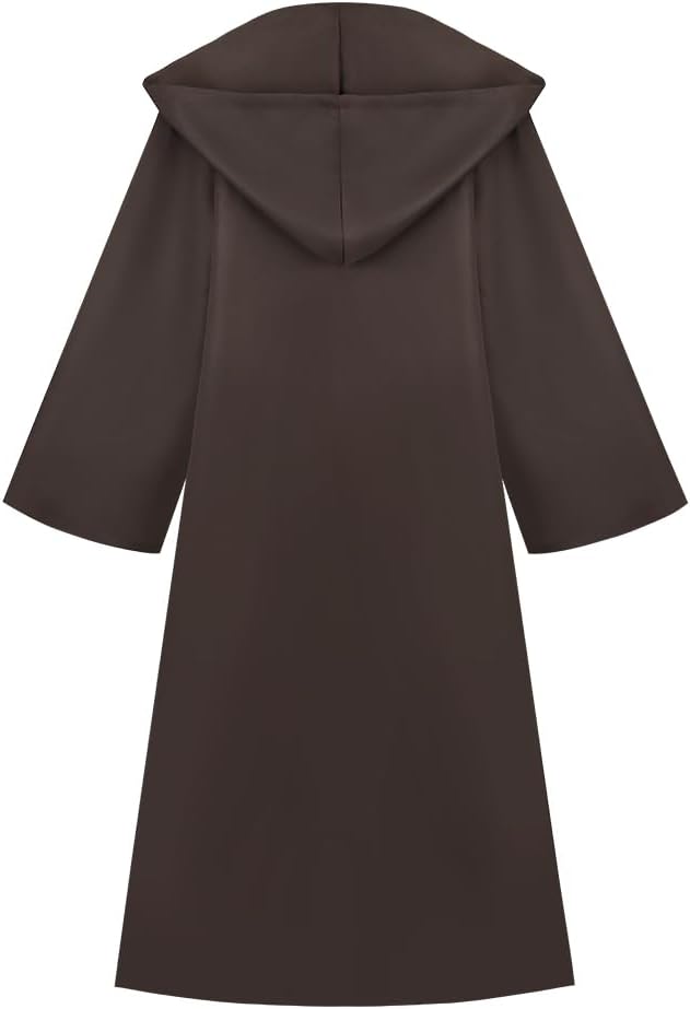 Adult Robe Hooded Cloak Halloween Christmas Party Cosplay Costume Vampire Tunic Hooded Uniform - Image 2