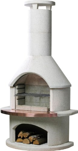 Buschbeck Grillkamin Rondo, 1 Stück, Weiß, 90008.000