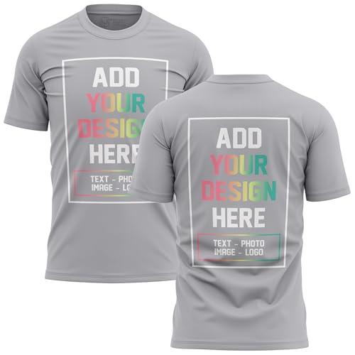 Custom T Shirts, Custom Shirt for Business, Birthday, Graduation, 10 Shirt Colors Available, Add Any Image & Text Black3