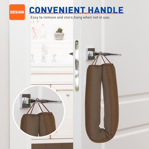 MAGZO Under Door Draft Stopper 36 Inches, Home, Brown by MAGZO - Used condition - Image 8