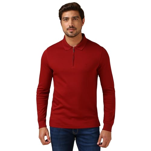 Image of Van Heusen Men's Cotton Regular Fit T-Shirt
