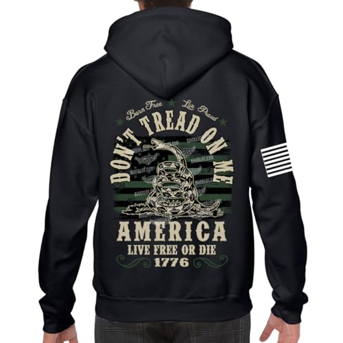 Do Not Tread On Me T-Shirt & Pullover Hoodie Military Green/XL/Regular4