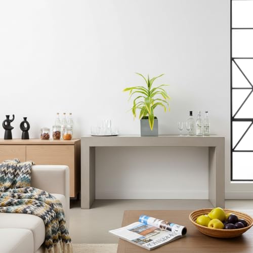 Image of KARP Artificial Potted Plants, 37Cm Height Mini Lily Bamboo Leaves Plant with Pots Home Decor, Indoor Artificial Ornamental Plant for Living Room, Office Desk & Bathroom, Decorative