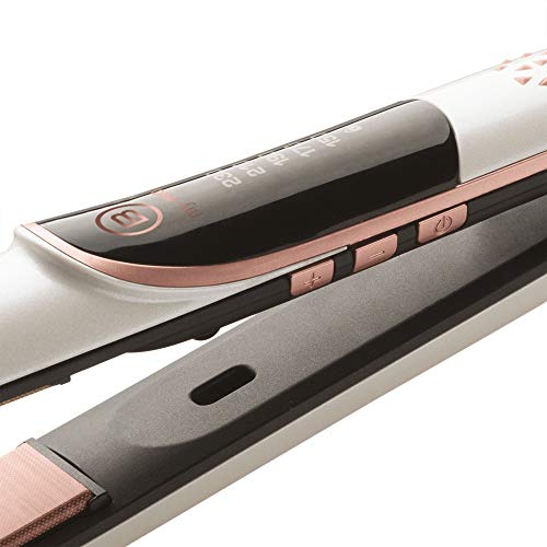 Bellissima Creativity Color Shine B22 100, Glätteisen für gefärbtes Haar, haarglätter, Stoffbeschichtung für den Schutz des Haares… – Ansicht 4