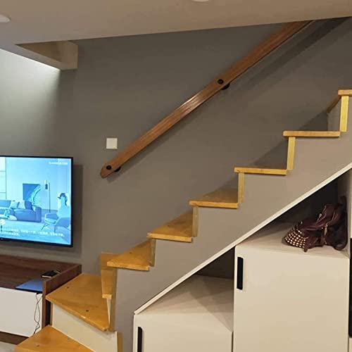 Escalier en bois de pin pour loft moderne et accès villa sécurisé avec rampe - 6