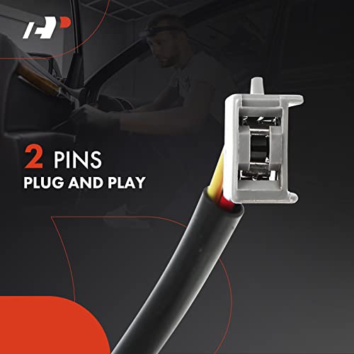 A-Premium Rear Left Power Window Lift Motor Compatible With Ford Mustang 1984-1993 Convertible, Driver Side, With Quarter Window, Replace# F6Zz7623395Aa #TOP6