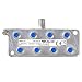 Produktbild TronicXL Digital 8-Fach Antennen Kabel TV BK Weiche SAT Splitter HDTV F Stecker Verteiler Fernsehen Fernseher HD Switch achtfach Stammleitungsverteiler DVBC DVBT Radio UKW Unicable 4K HDTV 8fach