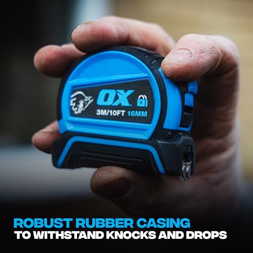 OX Pro Dual Auto Lock Tape Measure - 3m - Image 6