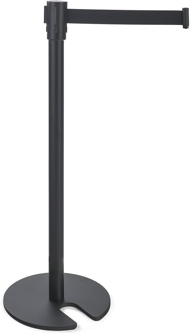 Amazon.com: Displays2go Stackable Crowd Control Stanchion with 6.5 ...