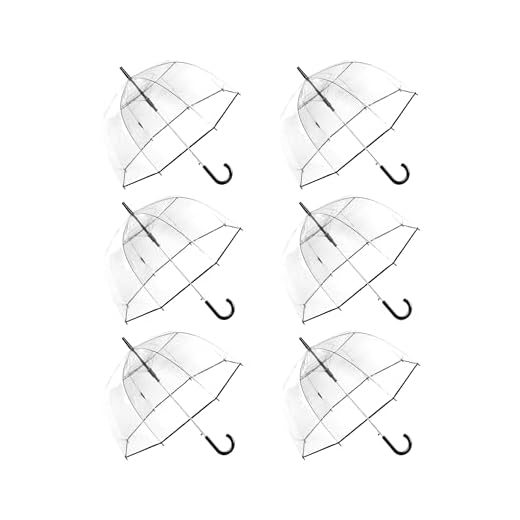 ShedRain Bubble Clear Umbrella for Events