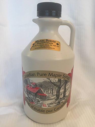 100% Pure, Wood Fired, Canadian Maple Syrup, Amber 1L, Farmer to Consumer